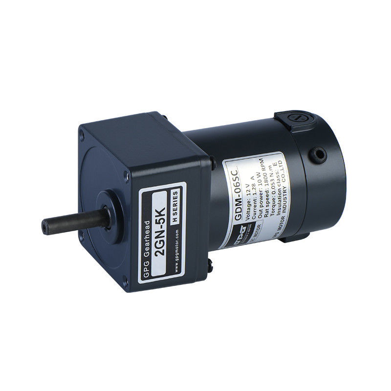 GDM-08SC Motoreduktor szczotkowy 12V 24V 60 Watt Typ szczotki silnika prądu stałego