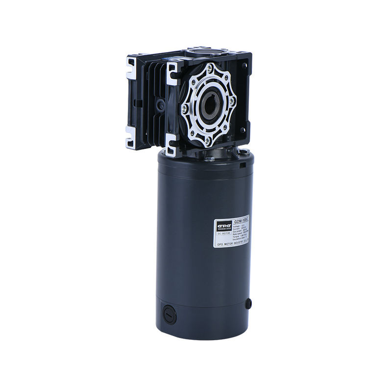 Okrągły wał Kluczowy wał Moc silnika prądu stałego 30w 70mm 12v 24v Szczotkowy silnik prądu stałego